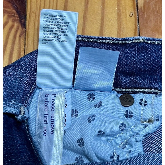 Lucky Brand Size 4/27 A Brooke Legging Jeans Distressed Skinny Denim Stretch Blu - Picture 10 of 16